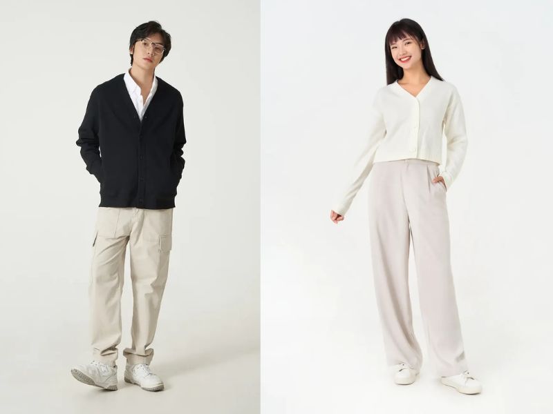 Áo cardigan Canifa