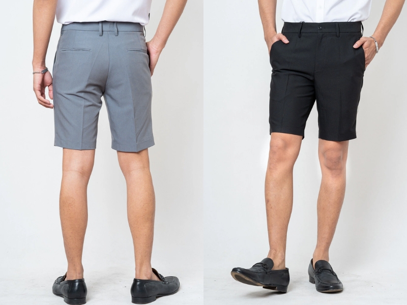 Quần Short Tây Nam Slimfit co giãn Kenta Shop