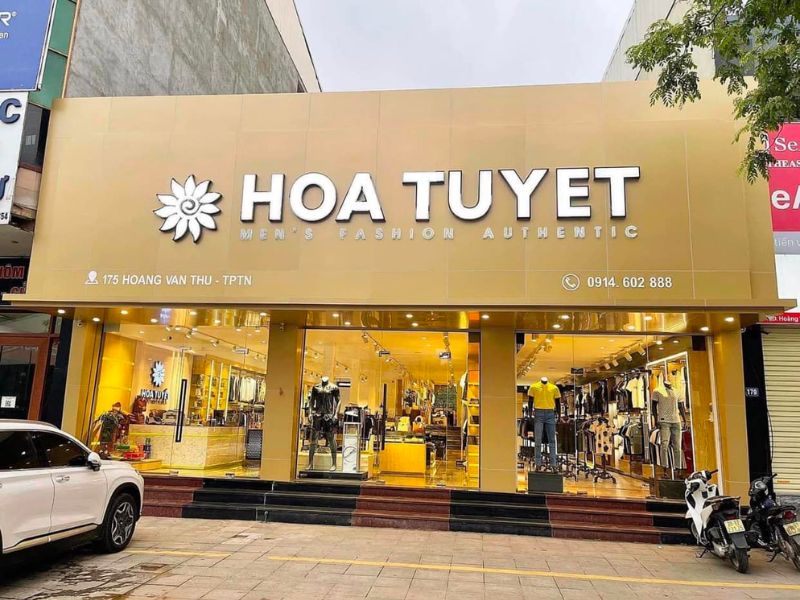 Shop quần áo nam ở Thái Nguyên chất lượng hàng đầu  