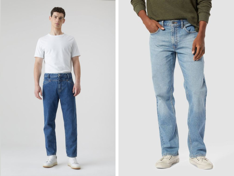 Quần jean relaxed fit