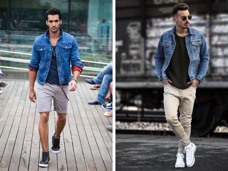 Áo khoác jean nam hàng hiệu Topman