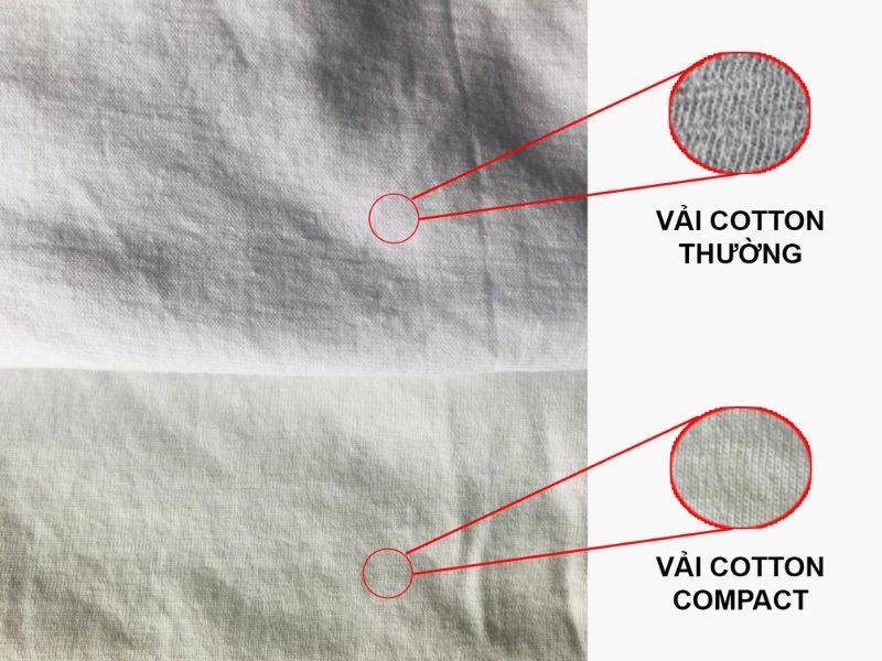 Vải cotton compact là gì? 