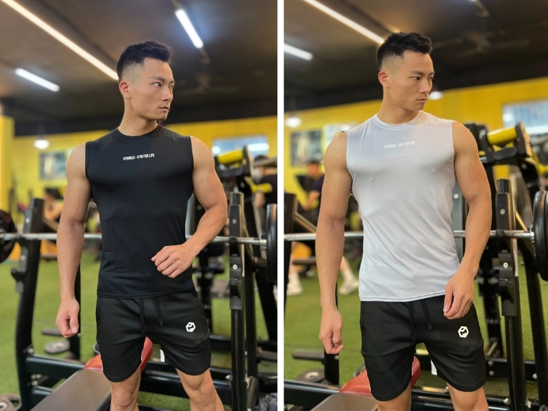 GymMax cũng là một trong những địa chỉ bán quần áo thể thao nam tập gym hàng đầu