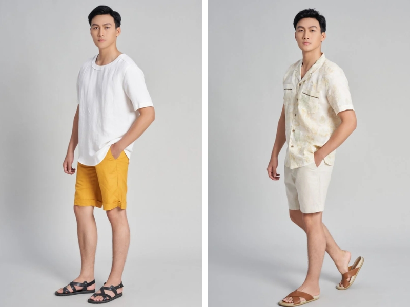 Quần short nam linen là gì?