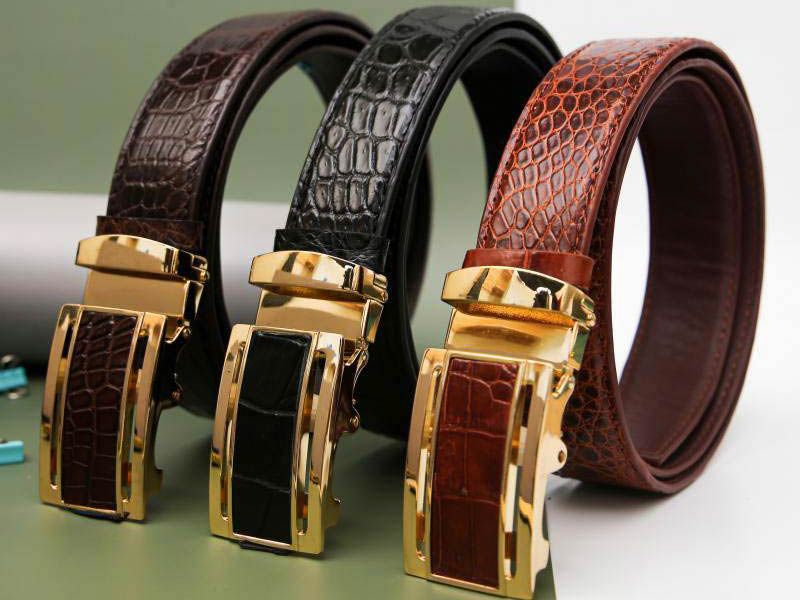 Mẫu thắt lưng nam Thủ Đức của Cá sấu Kiều Hưng được thiết kế theo quy trình nghiêm ngặt