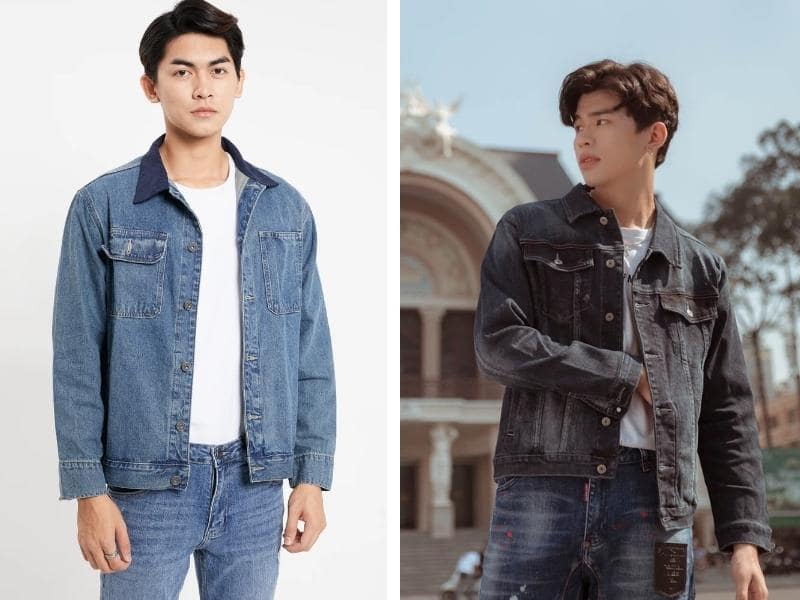 Áo khoác denim giúp bạn trở nên lịch lãm, phong trần và trưởng thành