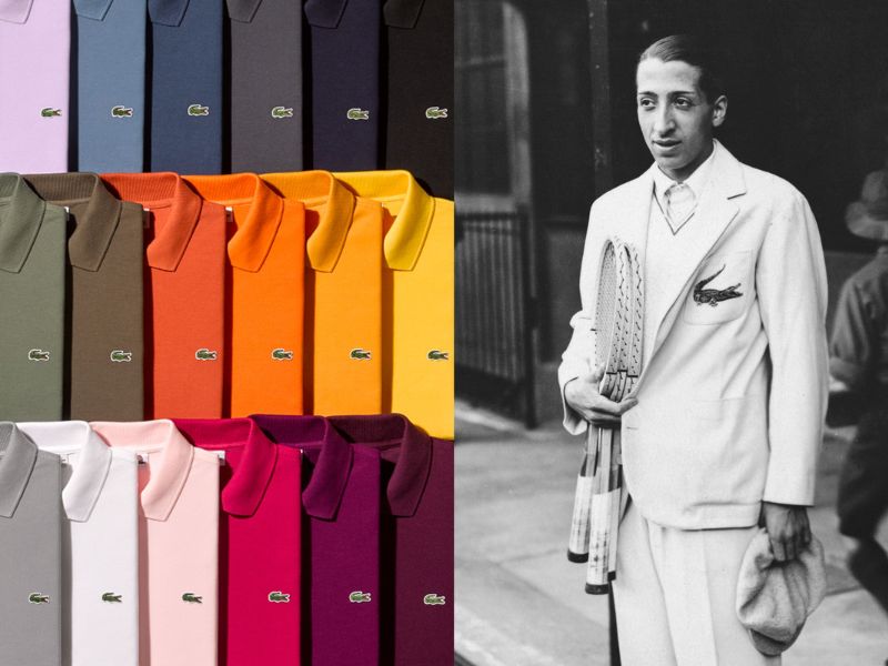 Vải Lacoste có nguồn gốc từ René Lacoste vào những năm 1930