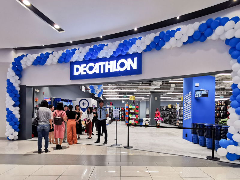 Cửa hàng quần áo thể thao ở Hà Nội Decathlon