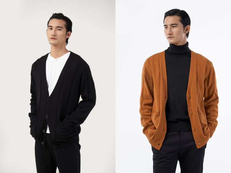 Áo cardigan nam shopee Routine nổi bât bán chạy