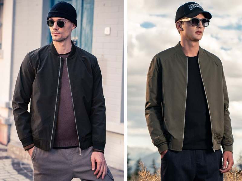 Phối outfit cùng áo bomber theo phong cách Hàn Quốc