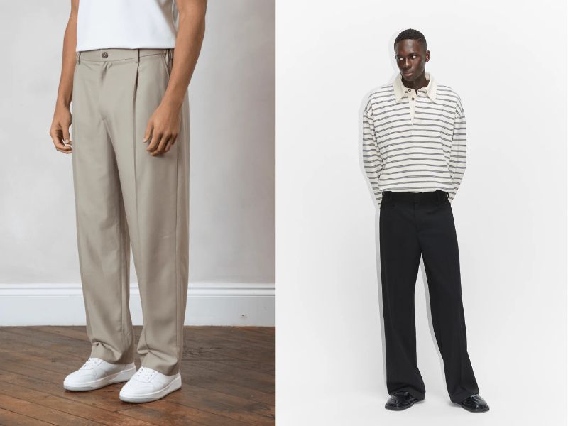 Quần Relaxed legged trouser