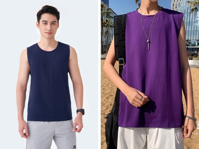 Năng động, thoải mái với áo tank top ATT23003 và quần thể thao