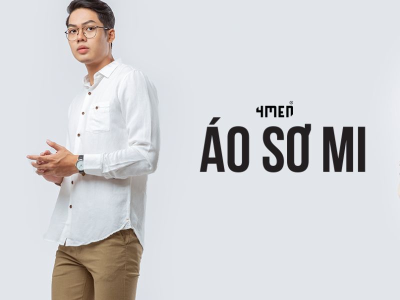 Shop áo sơ mi nam Hàn Quốc - 4MEN