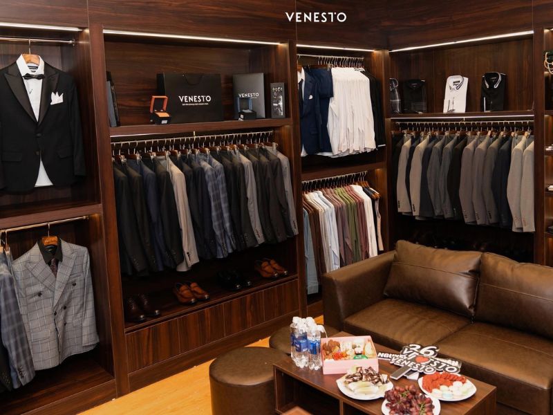 Shop áo vest nam ở Hải Dương Venesto