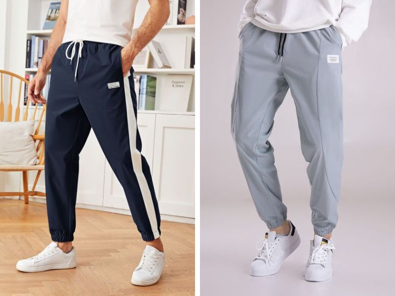 Quần jogger nam cho người dáng thấp