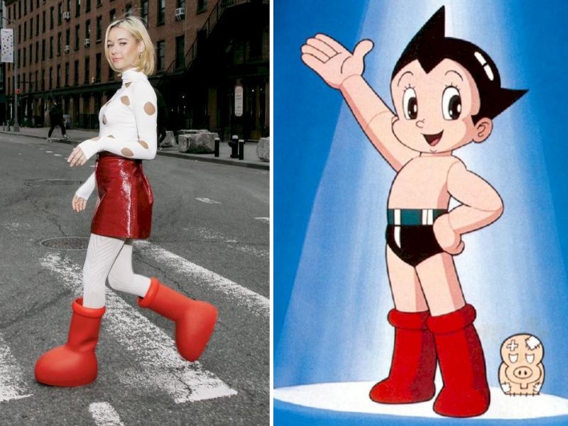 “Big Red Boots” với cảm hứng từ nhân vật Astro Boy