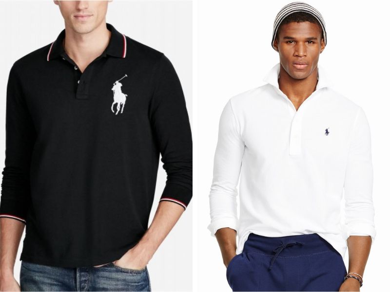 Áo Polo dài tay Ralph Lauren