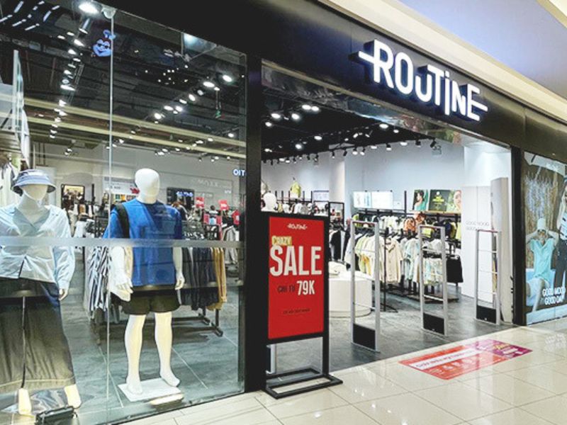 Cửa hàng Routine Aeon Mall Long Biên