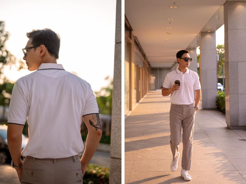 Shop áo Polo nam nổi tiếng Coolmate