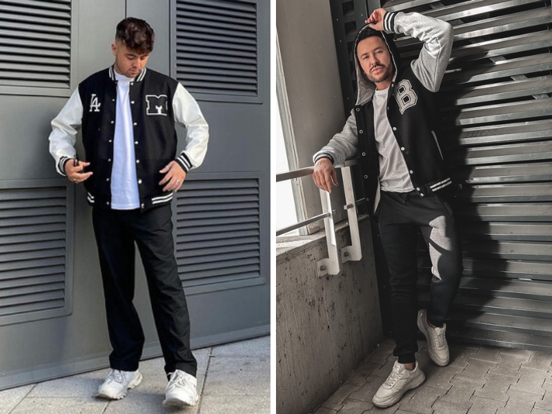 Đừng bỏ qua phụ kiện khi phối đồ với Varsity Jacket nam