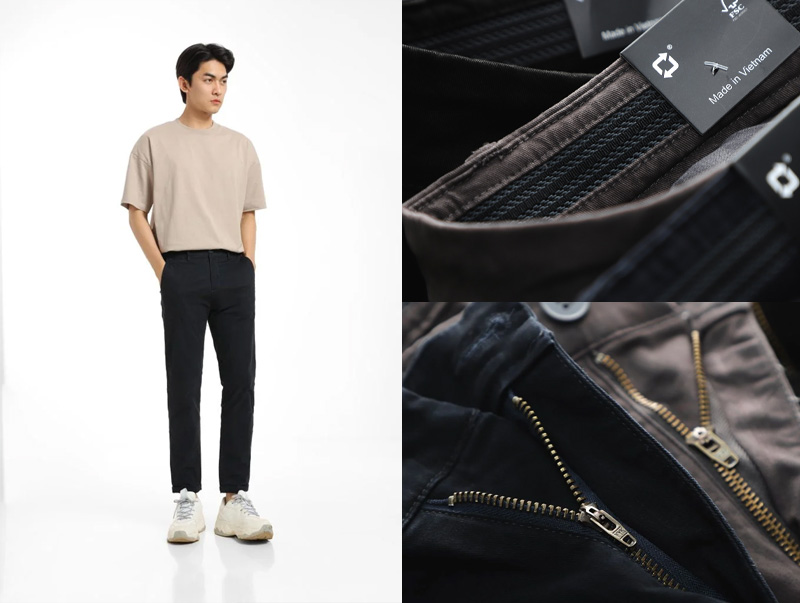 Quần chinos Slim Fit Icondenim