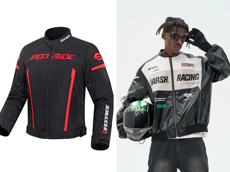 Lựa chọn mẫu áo Racing Jacket phù hợp theo thương hiệu