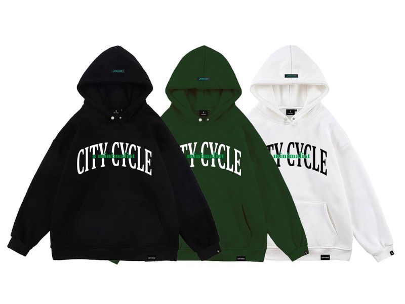 Mẫu áo hoodie nam chất liệu bền đẹp