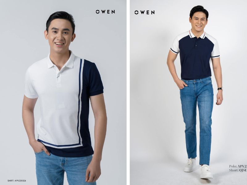  áo Polo nam cực chuẩn form từ Owen