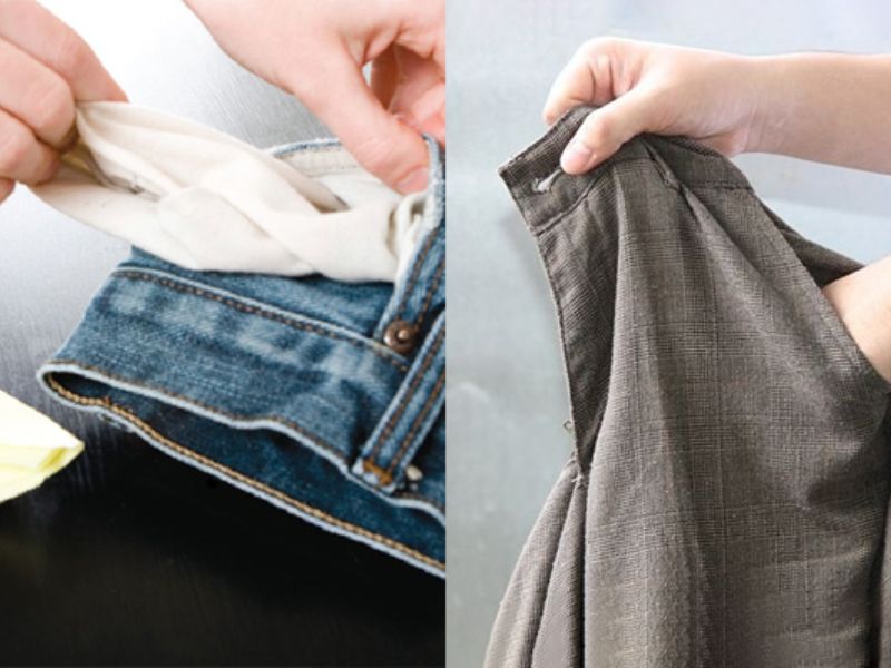 Kiểm tra túi quần, túi áo trước khi sấy quần áo