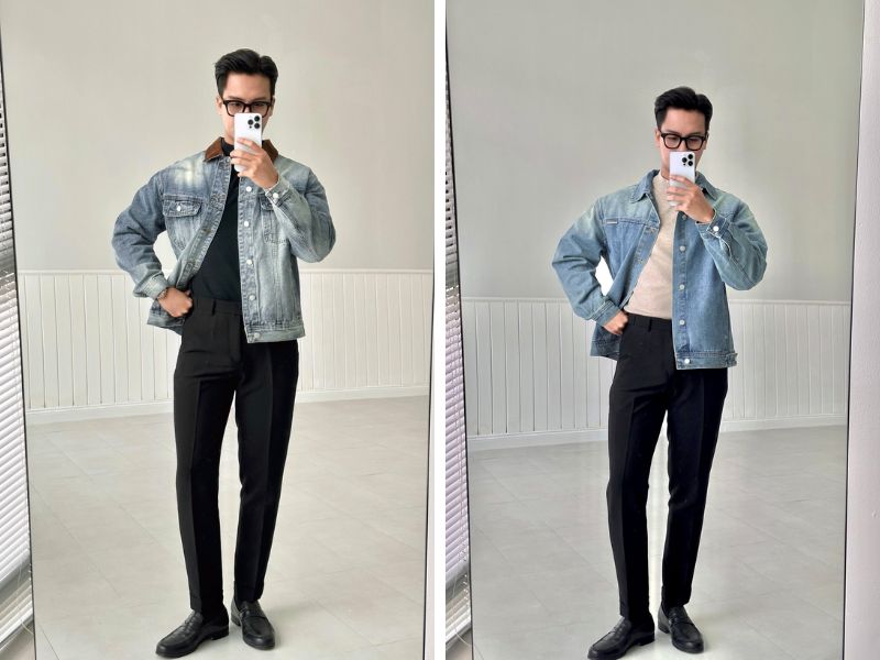 Shop áo jean nam Đà Nẵng trẻ trung