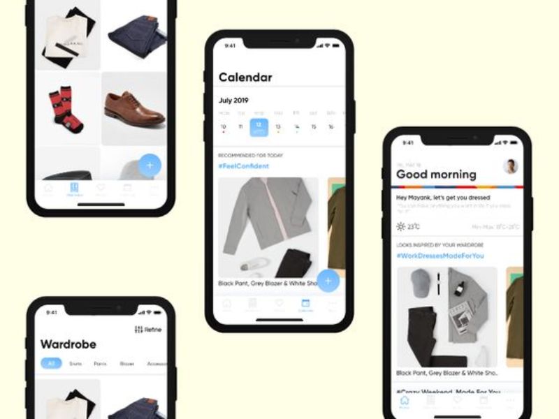 App Smart Closet cũng là ứng dụng phối đồ đáng trải nghiệm