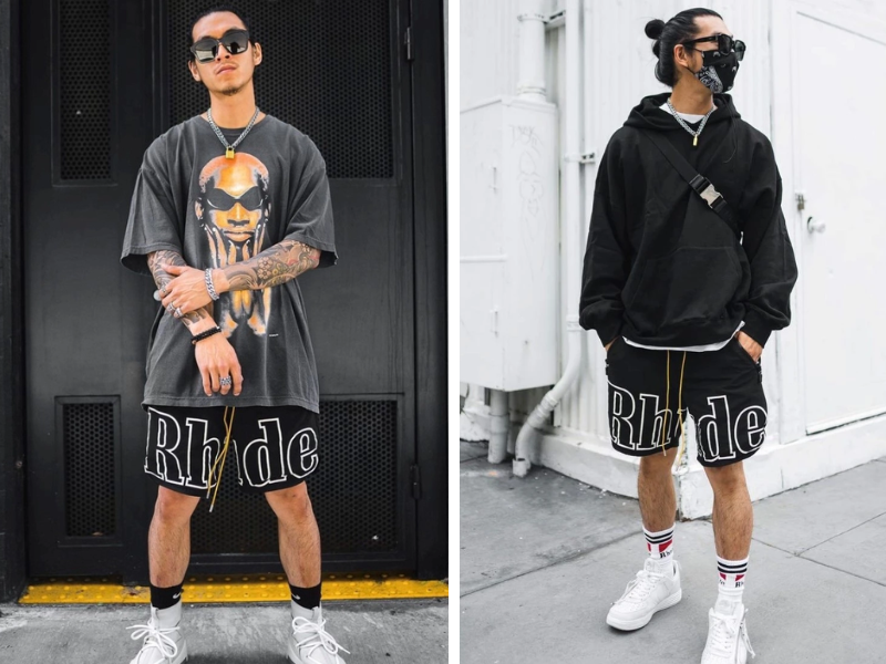 Quần short bóng rổ Rhude