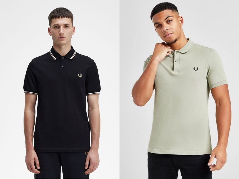 Fred Perry là thương hiệu áo polo nổi tiếng được nhiều giới trẻ ưa chuộng