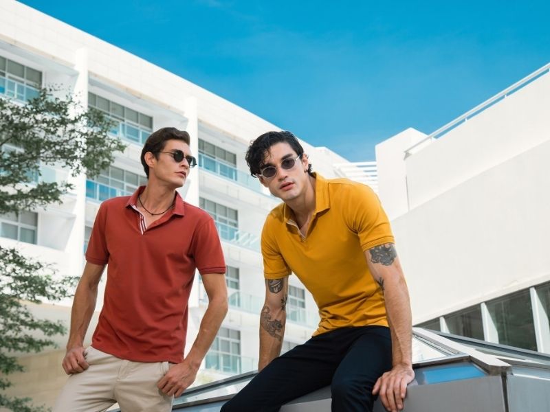 Các thiết kế áo polo nam của Justmen mang đậm nét thanh lịch và tinh tế