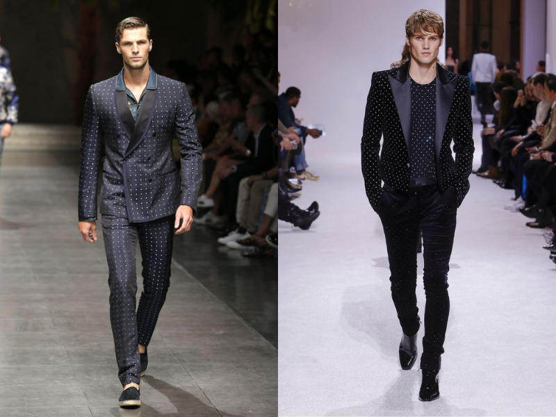 Mẫu vest chấm bi của Dezi có thiết kế mới mẻ và phù hợp với nhiều lứa tuổi