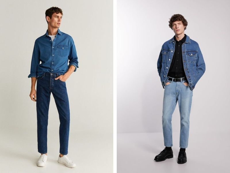 Quần jean basic dễ dàng mix-match trong nhiều outfits