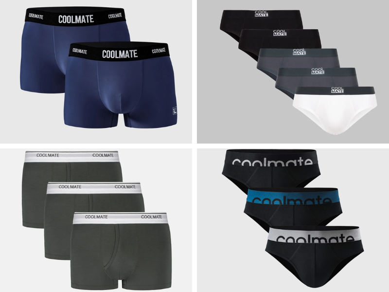 Coolmate - Thương hiệu quần lót nam chất lượng