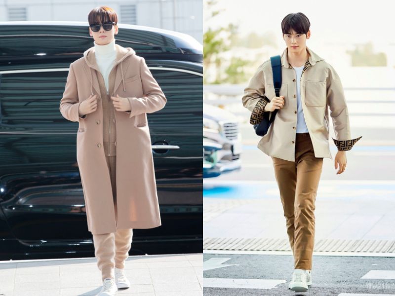 Tài khoản Instagram Cha Eun Woo chia sẻ đa dạng phong cách thời trang từ phong cách đơn giản đến những gu ăn mặc chuẩn fashionista