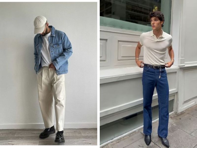 Ứng dụng những items chất liệu denim