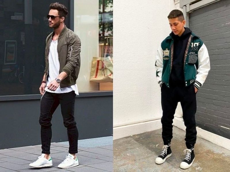 Phối quần jogger nam cùng áo khoác jacket cực chất phù hợp với mọi phong cách thời trang