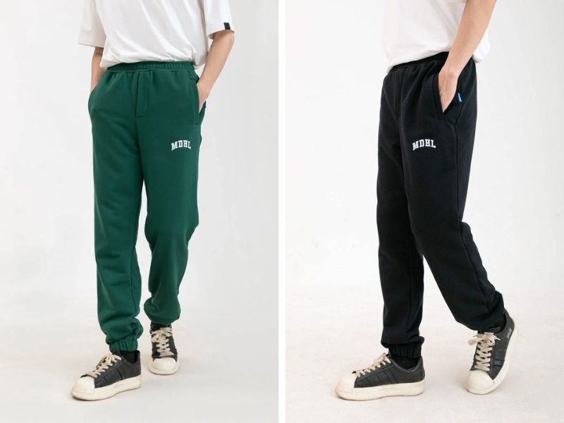 Quần jogger nỉ nam Mando