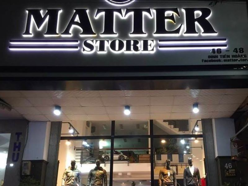 Matter Store mang đến những sản phẩm thời trang mang phong cách trẻ trung, hiện đại, phá cách bắt kịp xu hướng thời trang thế giới 