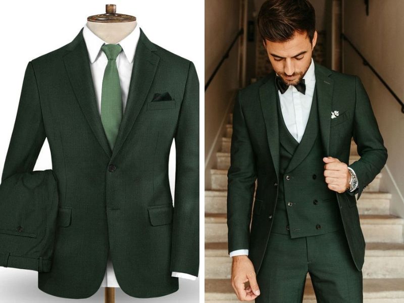 Suit nam màu xanh lá cây – “Gia vị” mới cho phong cách phái mạnh