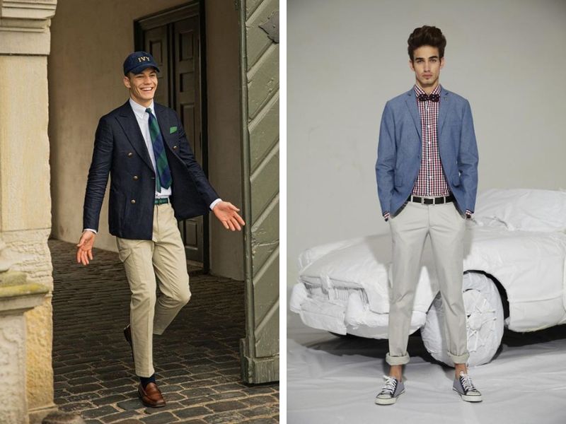 Phong cách Preppy phù hợp với người ưa chuộng sự gọn gàng