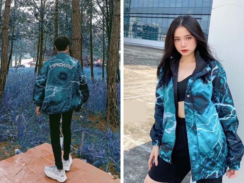 Áo khoác bomber local brand giá rẻ - Bomber Hades