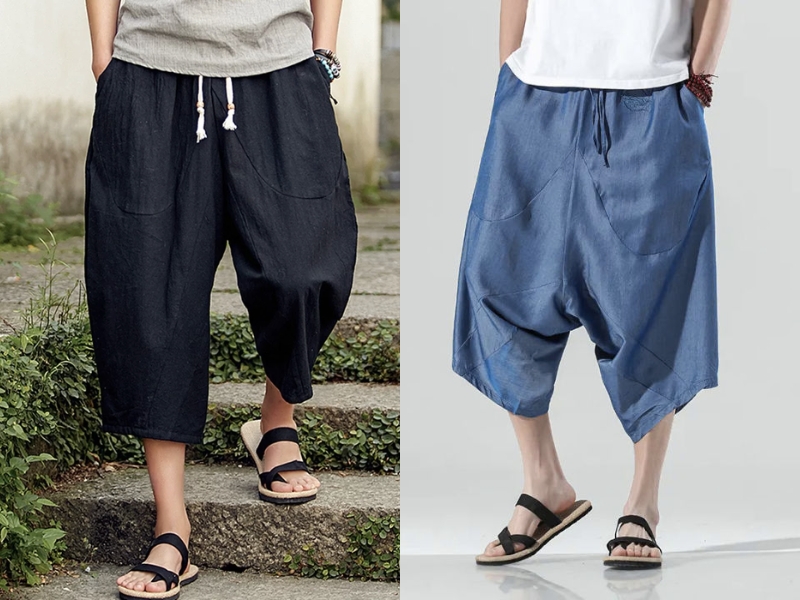 Quần harem short nam là gì