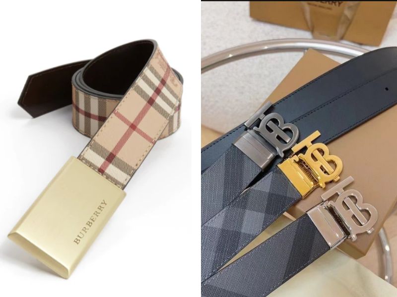 Nên mua thắt lưng nam hãng nào? Liệu Burberry có phải là thương hiệu thắt lưng nam nổi tiếng thế giới? 