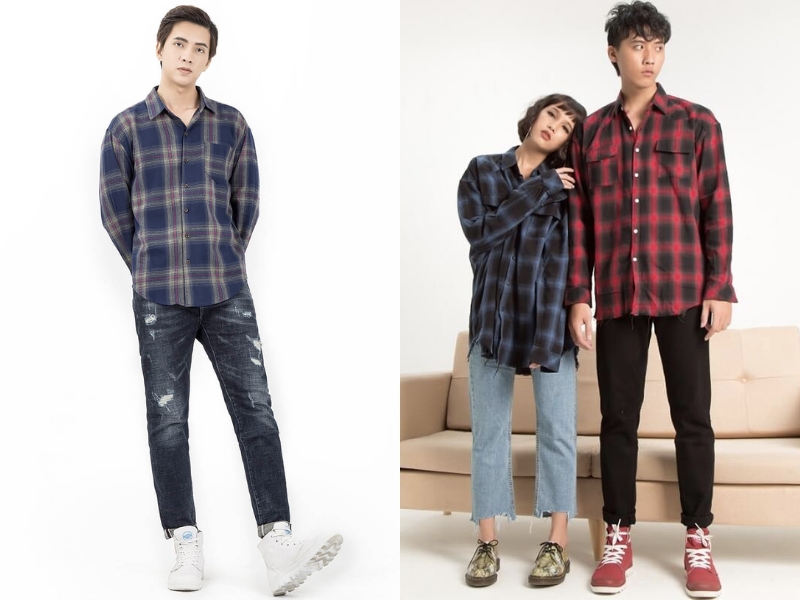 Quần áo vải flannel