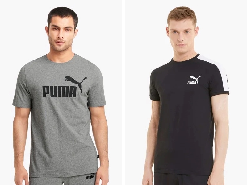 Áo thun nam cổ tròn cao cấp của PUMA