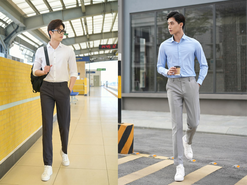 Đây là outfit thời trang tuổi 15 cho nam, là một trang phục quốc dân của mọi nhà, phù hợp với học sinh